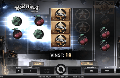 Motörhead casino slot