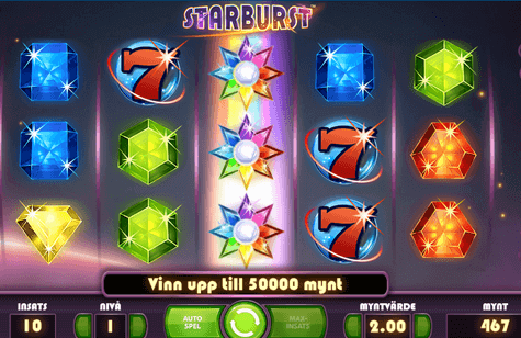 Starburst slot